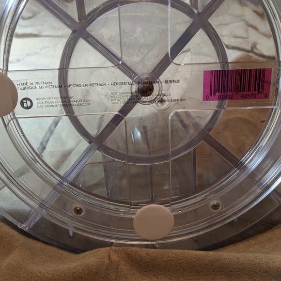 Transparent Storage Carousel for Makeup or Art - Picture 6 of 7